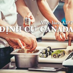 Việc làm AIPP định cư Canada: Phụ bếp nhà hàng món ăn Nhật