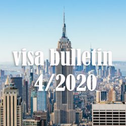 Bản tin thị thực Mỹ visa bulletin tháng 4/2020: Chương trình EB-3 đứng yên