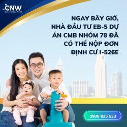 CMB - Trung tâm vùng đầu tiên và duy nhất tại thời điểm hiện tại nhận được biên nhận I-956F